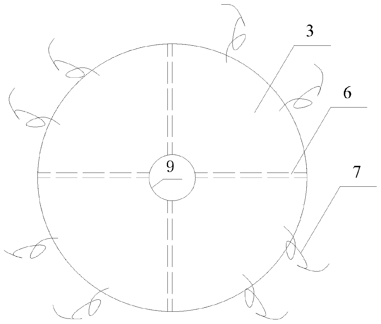 Flexible energy-dissipating flow-guiding anti-scour device and application method