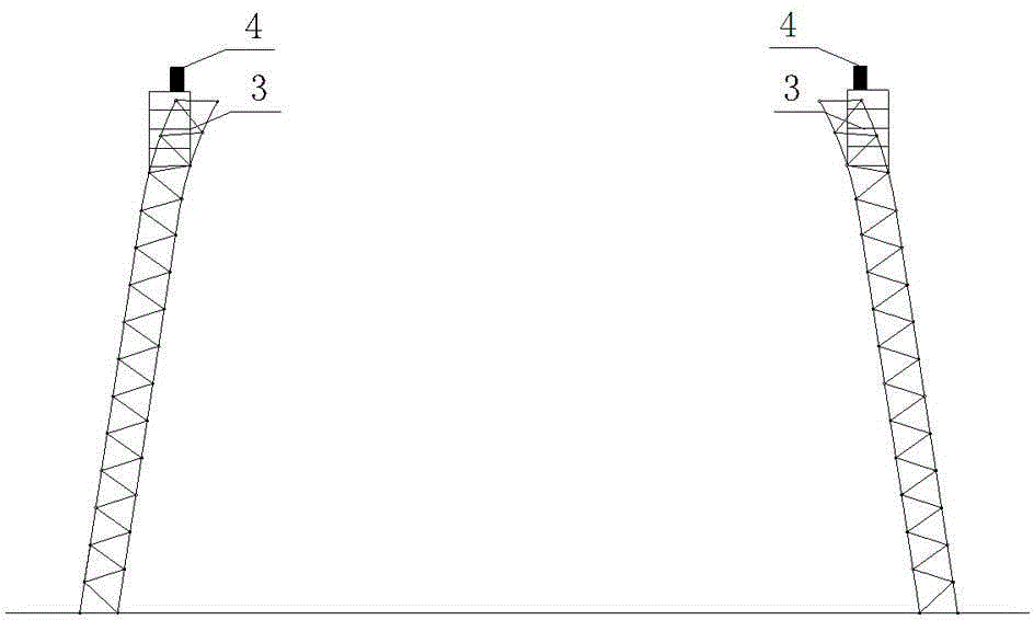 Lifting and installation method of high curved-surface net racks