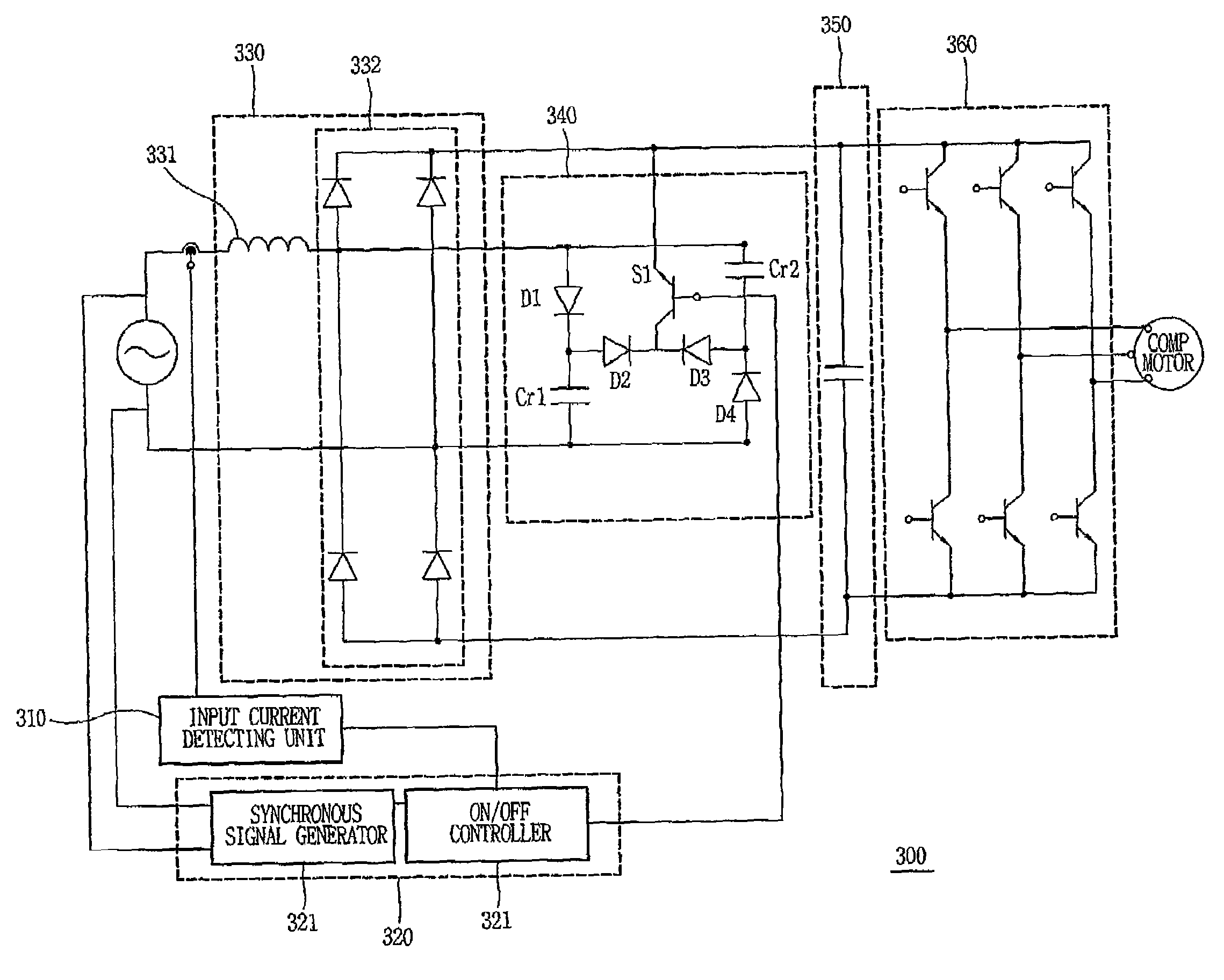 Apparatus and method for supplying DC power source