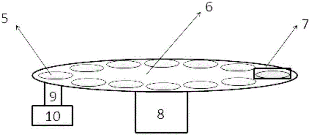 Laser-induced breakdown spectroscopy based device for measuring seawater quality and metal element