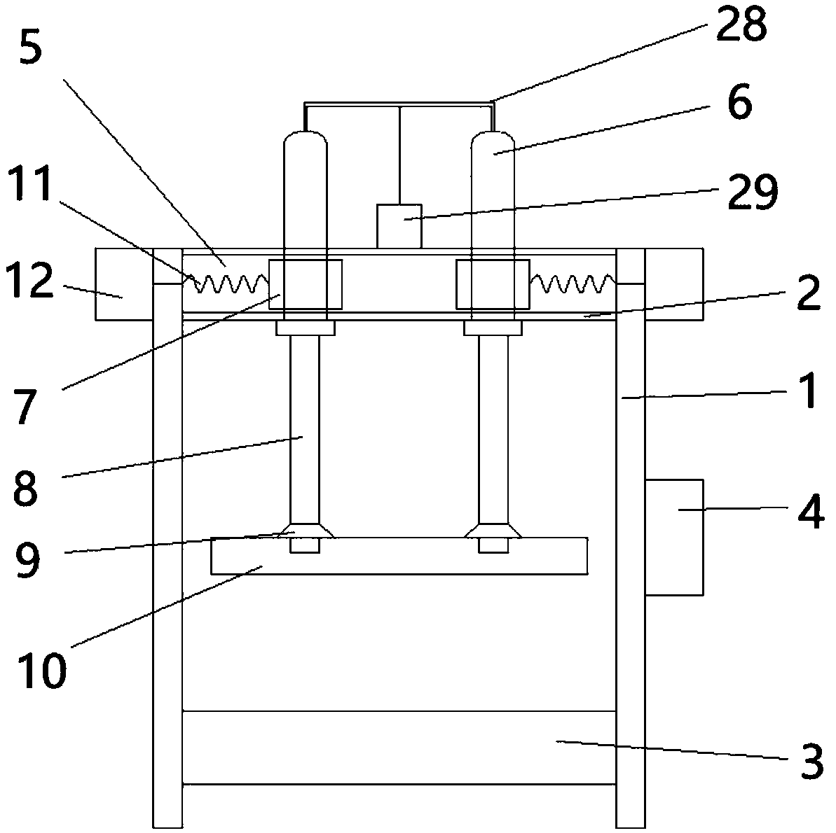 Multipurpose cold press convenient to load and unload