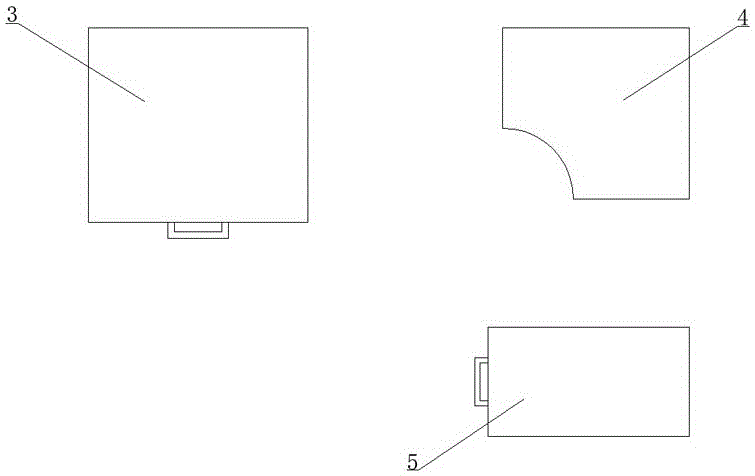 Multifunctional office table special for secretary