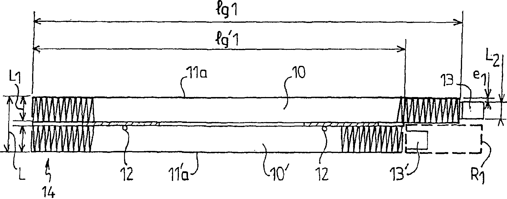 Electric heating device, particularly for a motor vehicle