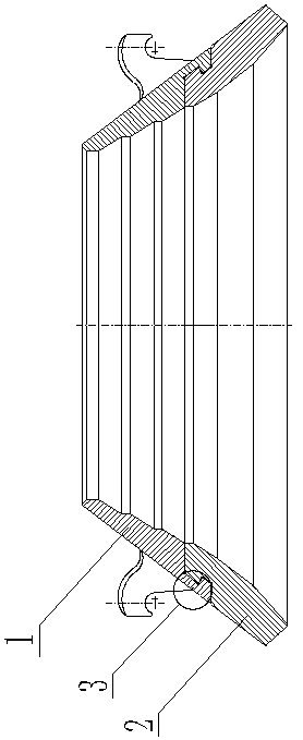 Rolling sand chamber assembly and method of cone sand making machine with diameter less than 2000mm