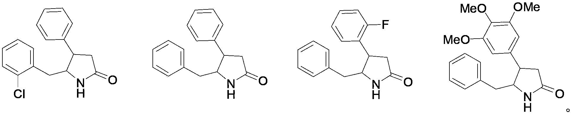 New use of 4, 5-disubstituted-2-pyrrolidone compound