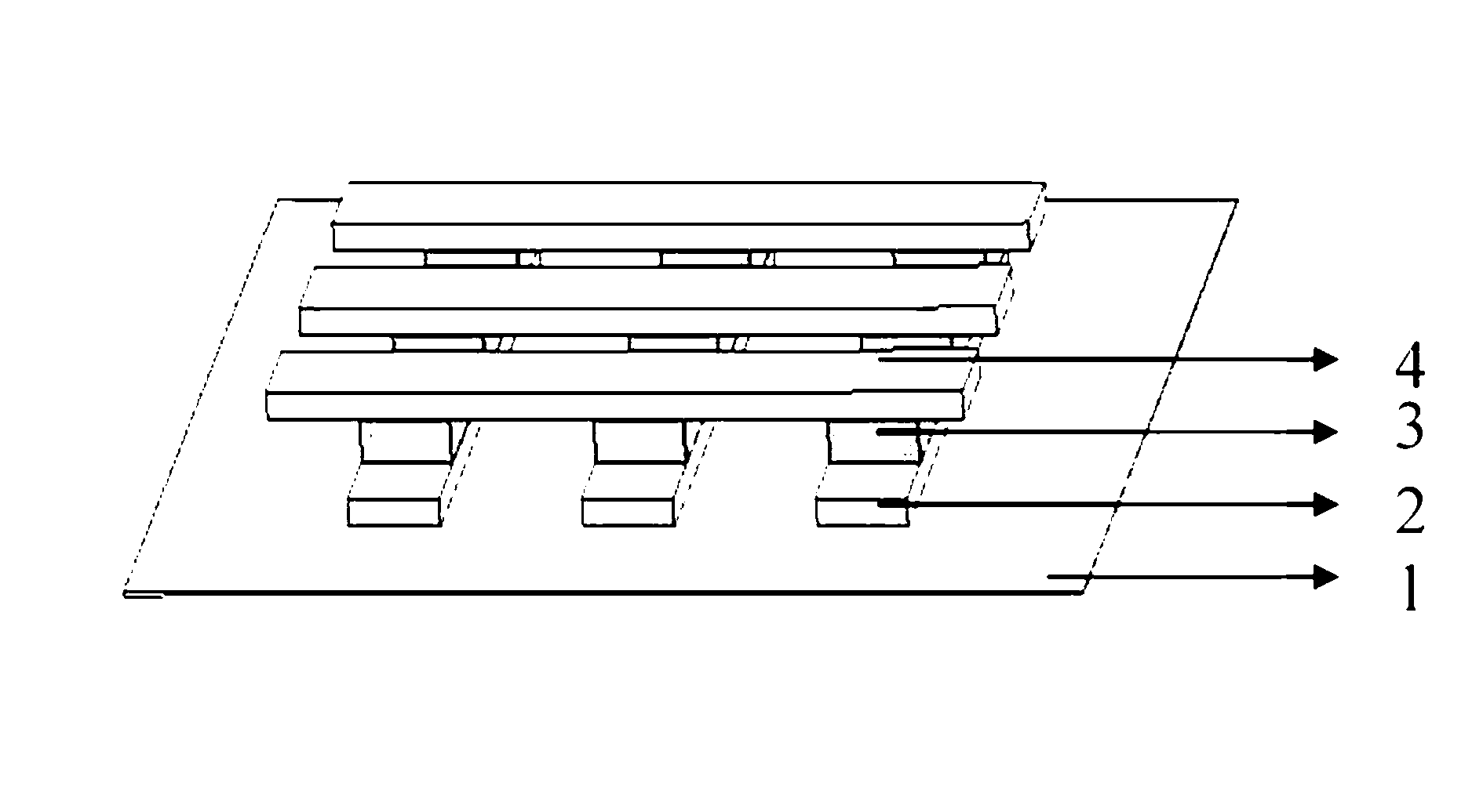 Organic resistive random access memory and preparation method thereof