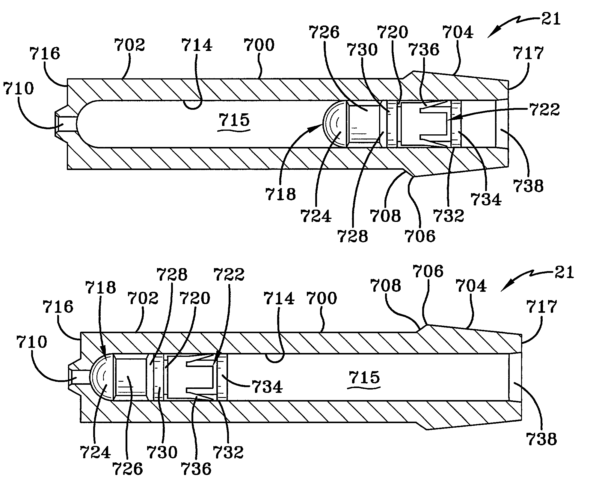 Hypodermic injection system