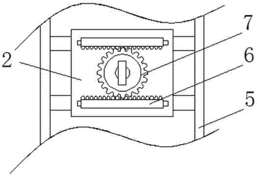 Diesel engine water tank placement device