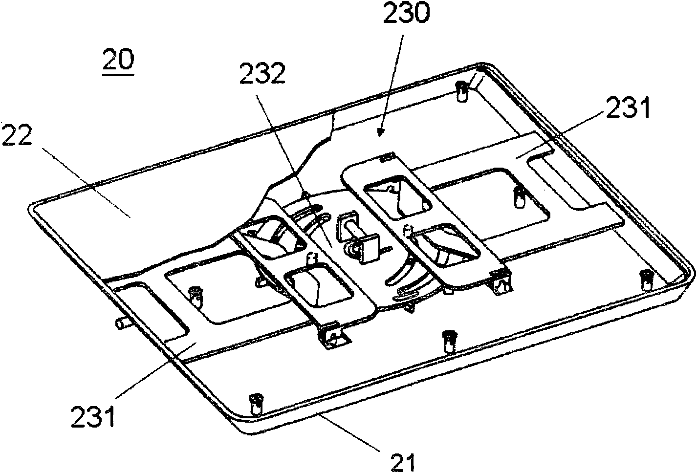 Front open type wafer box with latch and airtight structure