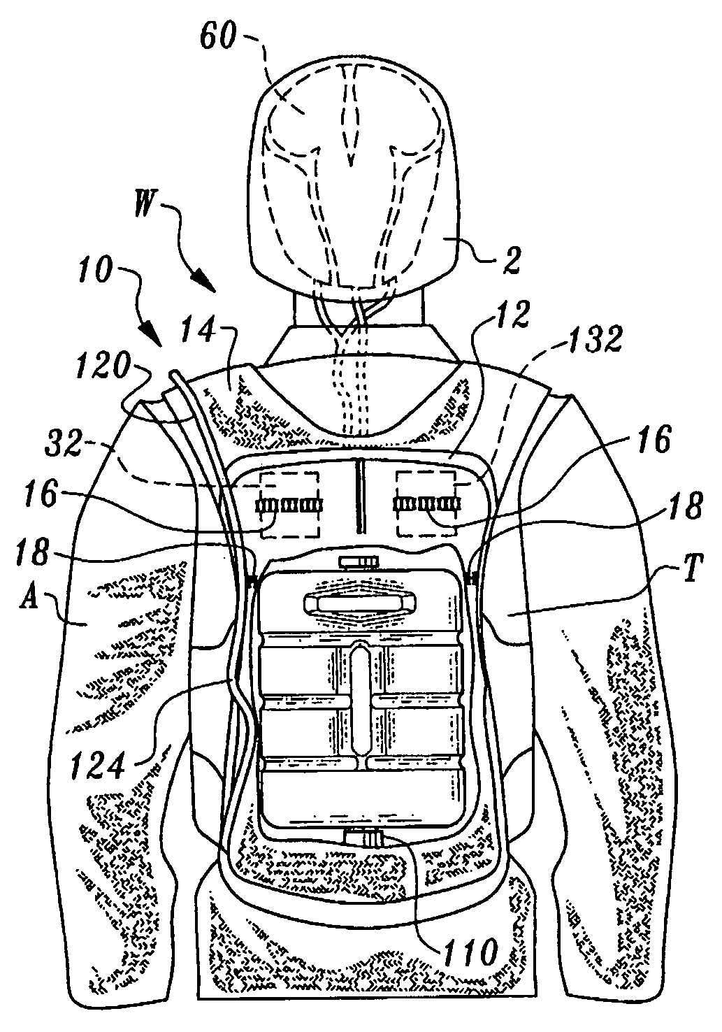 Wearable personal cooling and hydration system