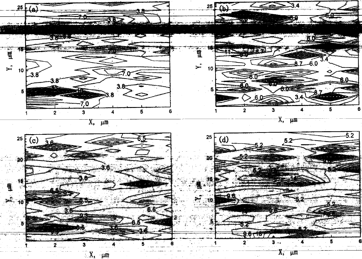 Method for testing and evaluating dynamic morphology features of material during corrosion process