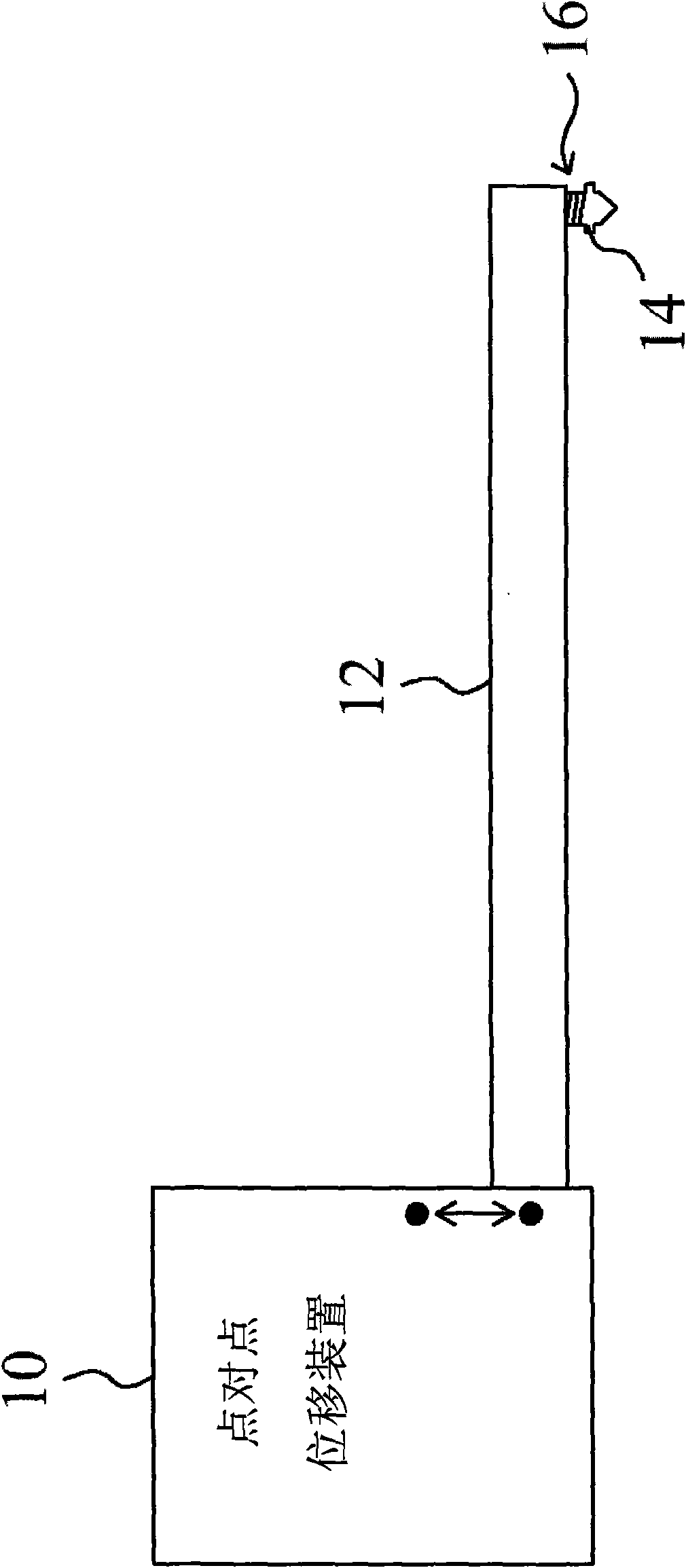 Device for taking and putting crystalline grain and method thereof