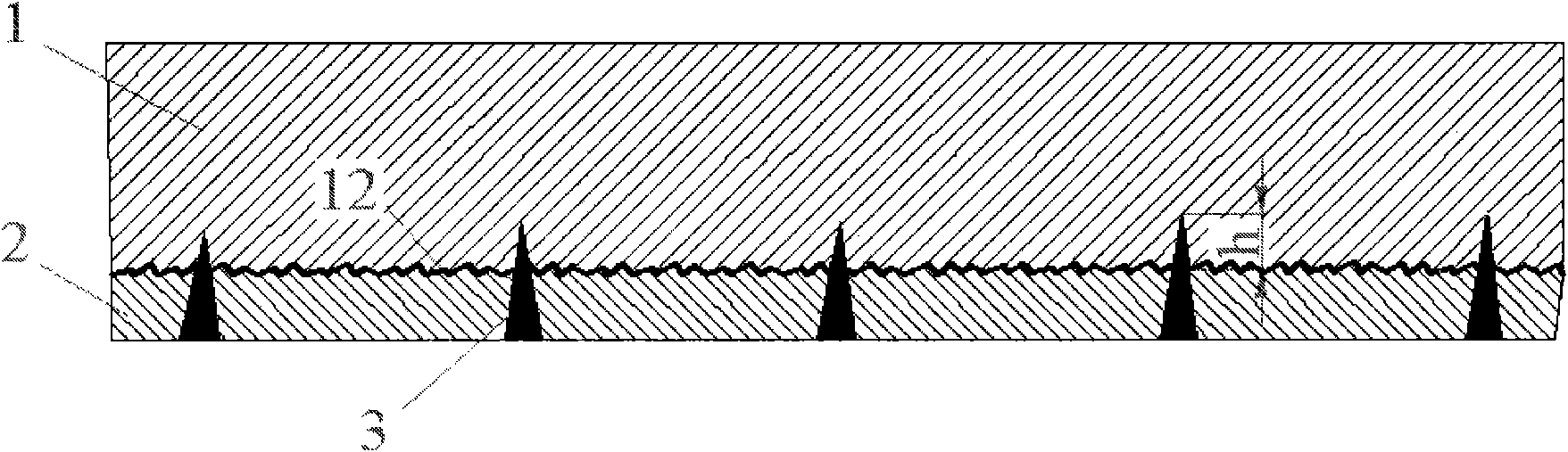 Method for connecting target and rear panel through fusion welding