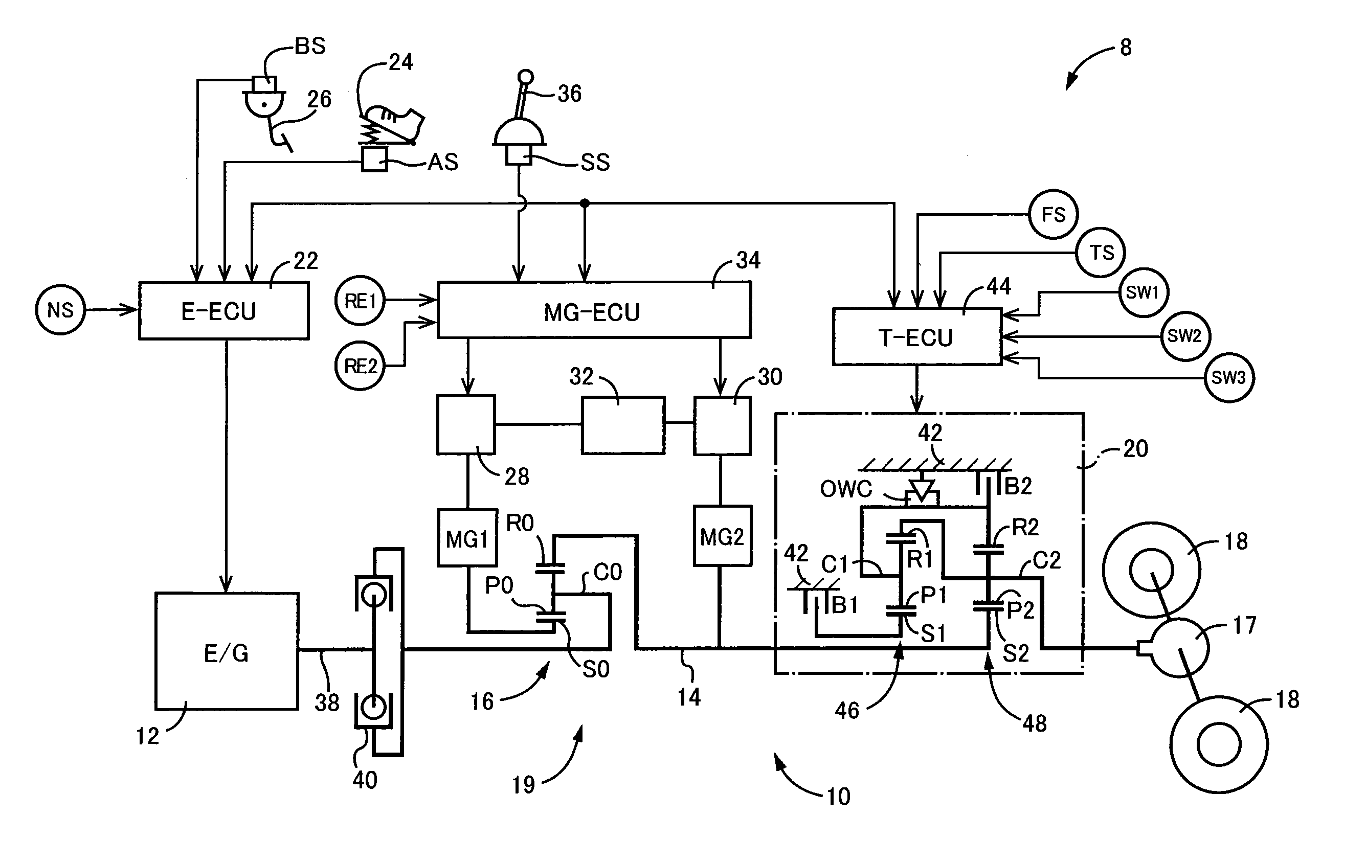 Control apparatus for hybrid vehicle