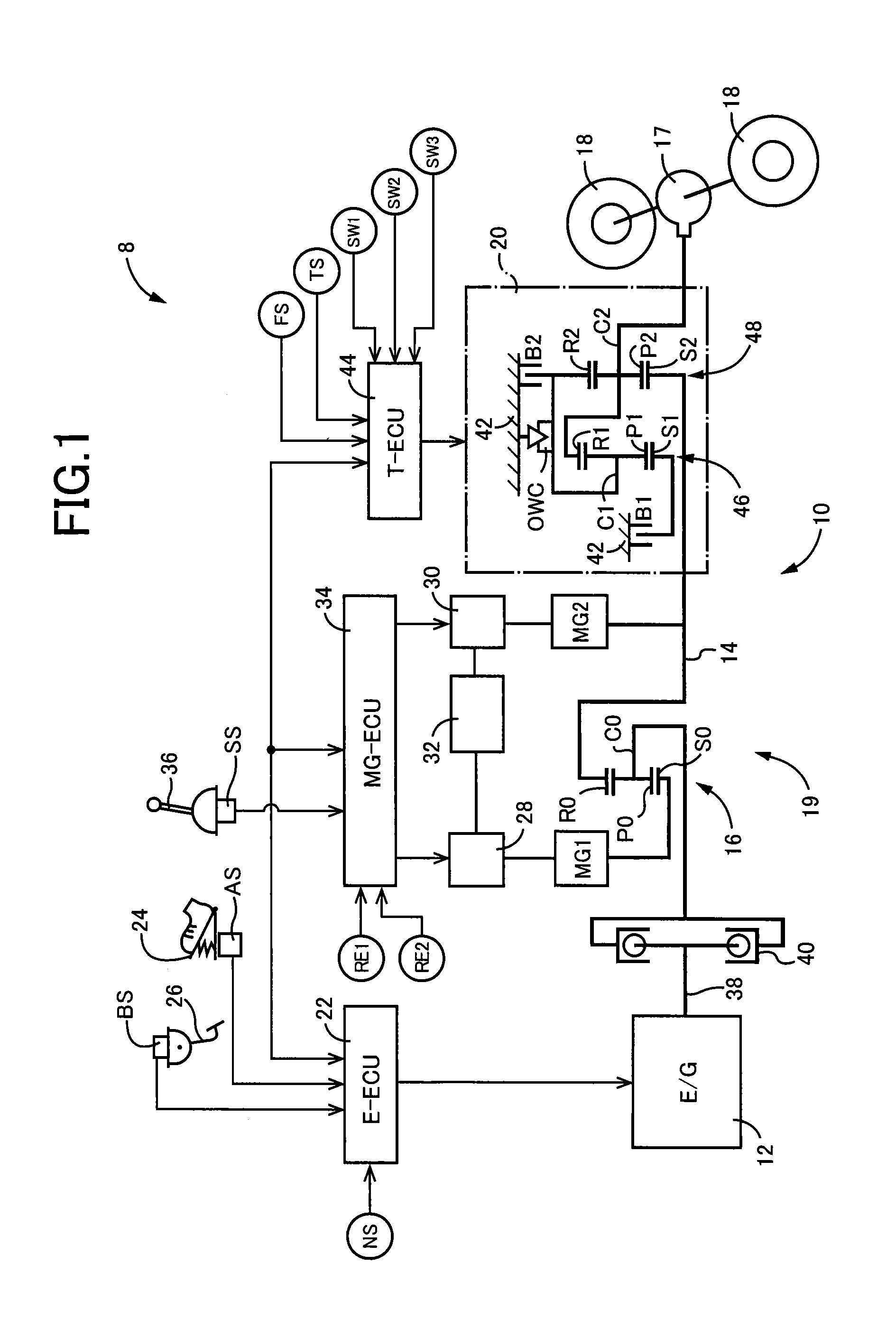 Control apparatus for hybrid vehicle