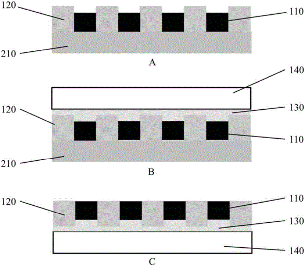 Graphical fine electroconductive film and production method thereof