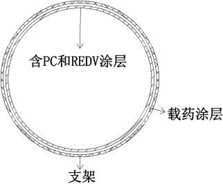 Bionic vascular stent and preparation method thereof