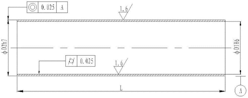 A kind of processing method of aluminum alloy thin-wall cylindrical parts