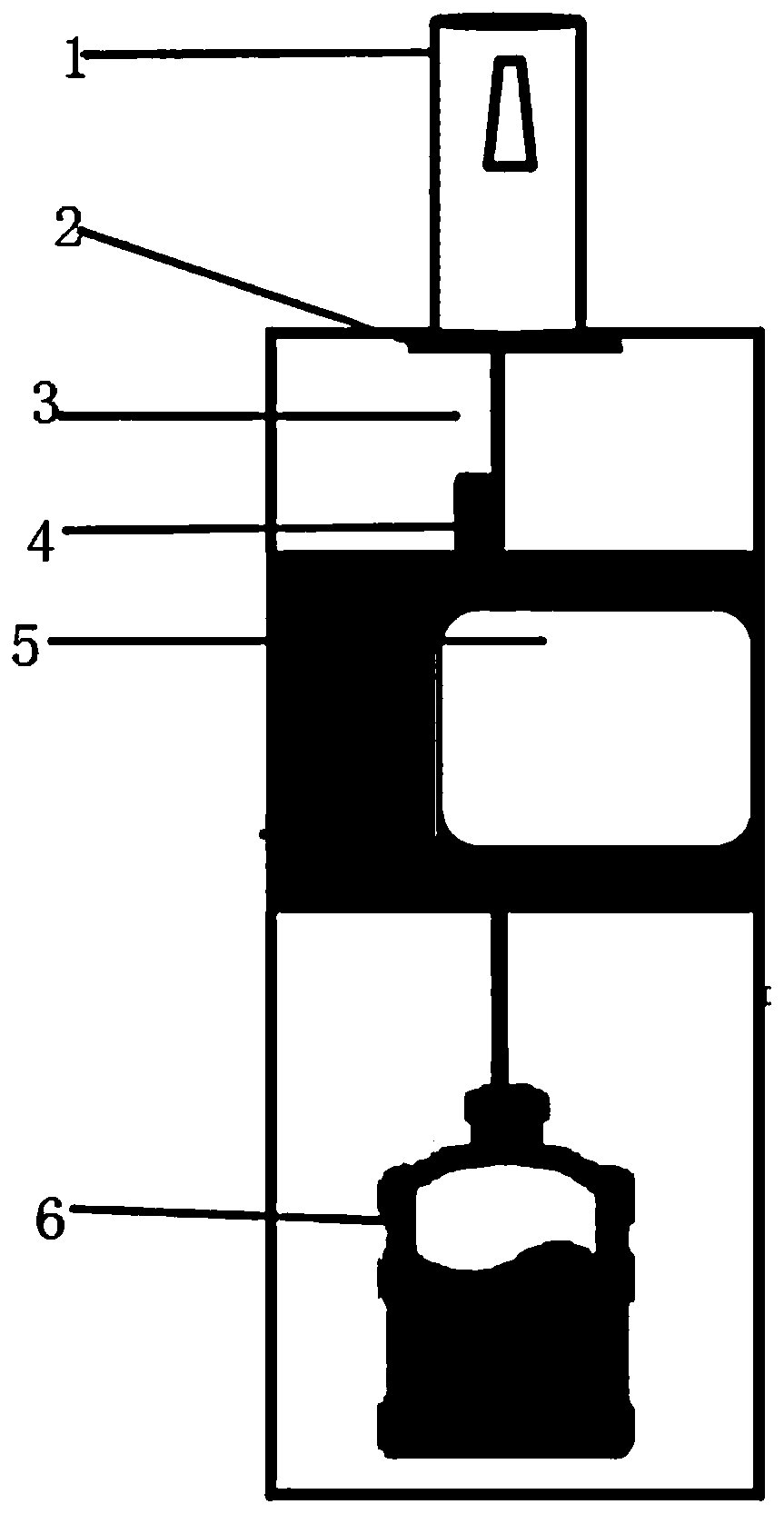 Warm water dispenser with refrigerating chamber