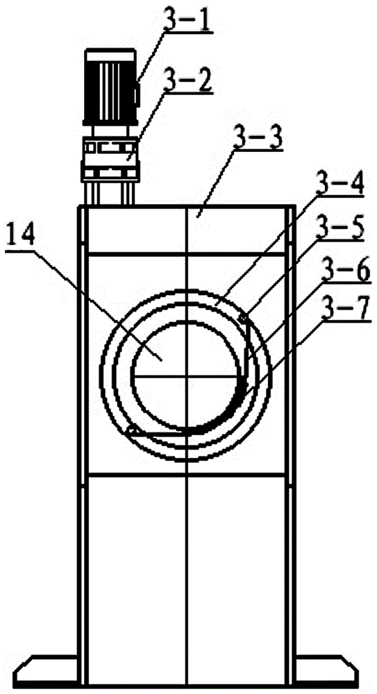 Continuous chrome plating device and method for large rods