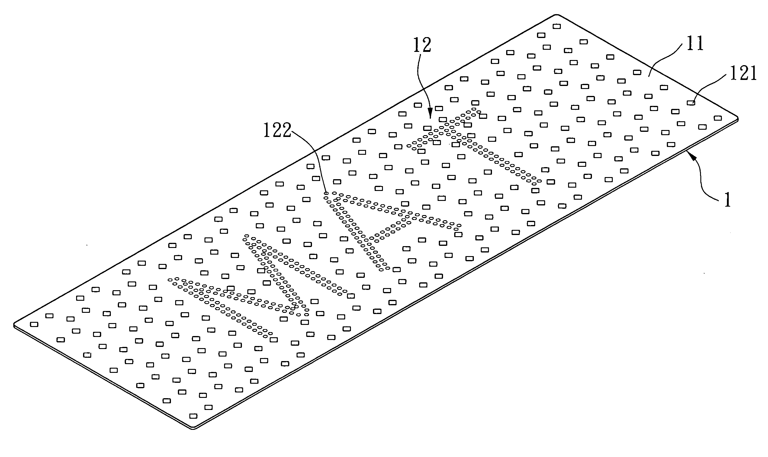 Exercise soft pad with ventilation