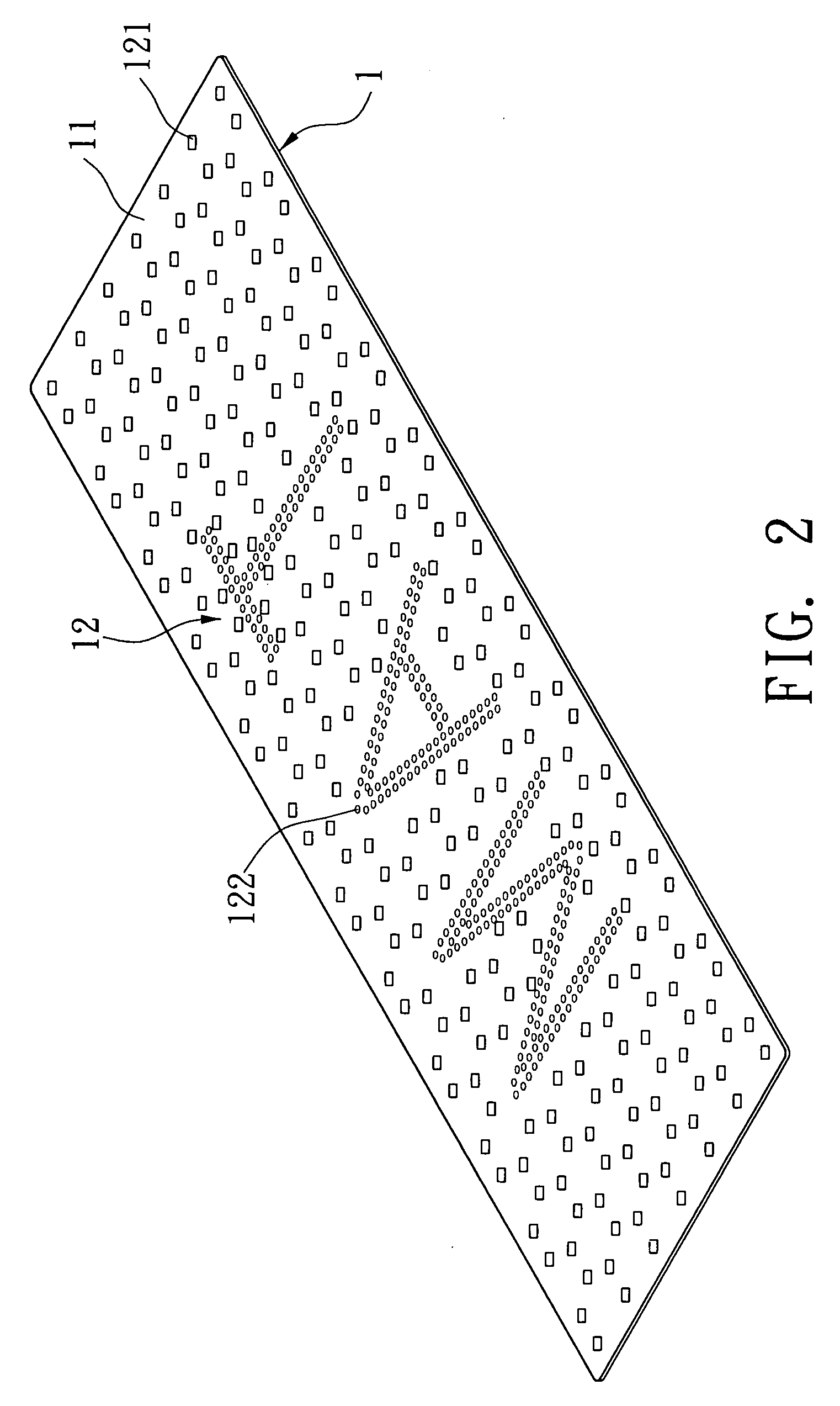 Exercise soft pad with ventilation