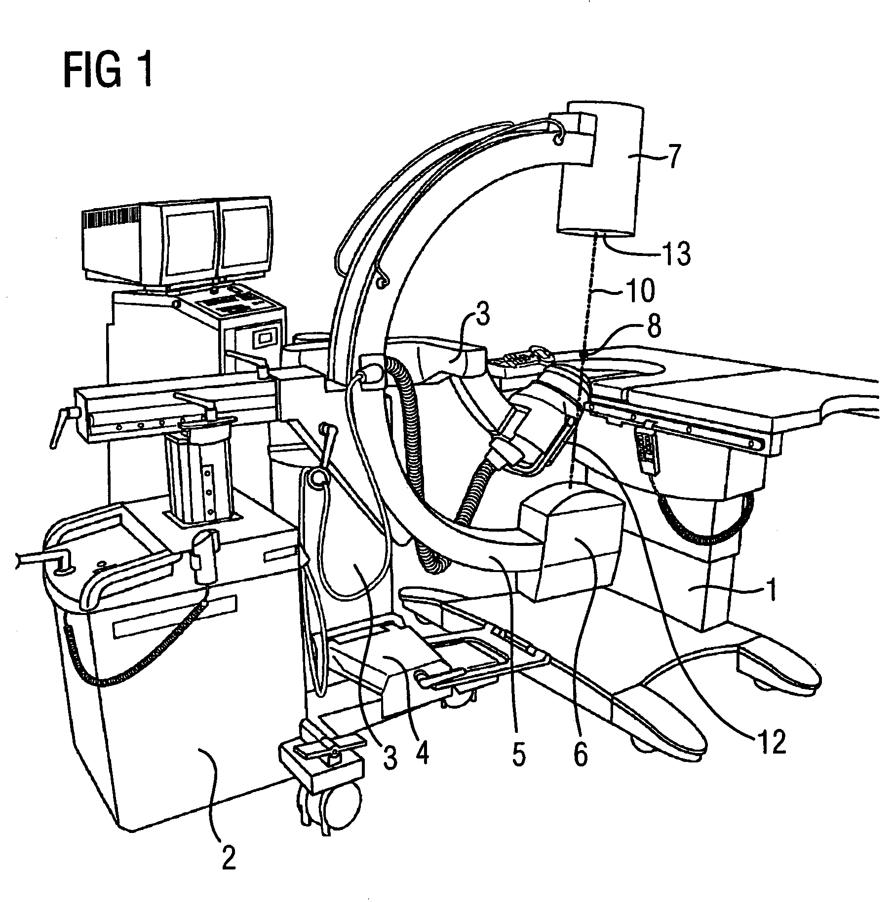 Device fittable to the therapy head of an x-ray guided lithotripsy system to allow adjustment of the focus thereof