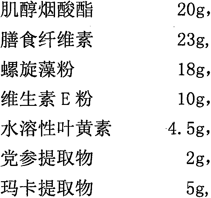 Safe health-care food nutrition fortifier and preparation method thereof