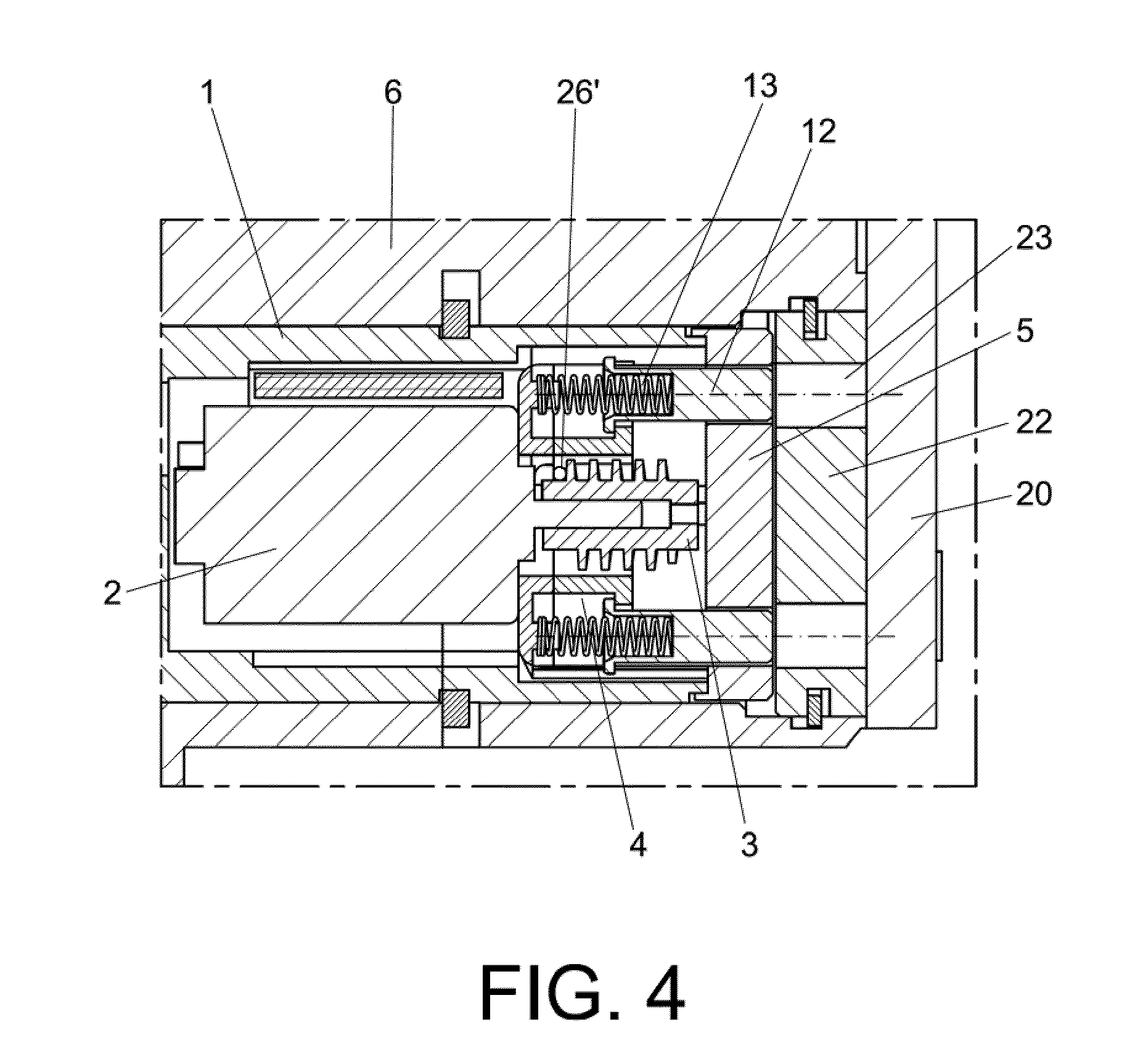 Clutch mechanism applicable to electromechanical cylinders for locks