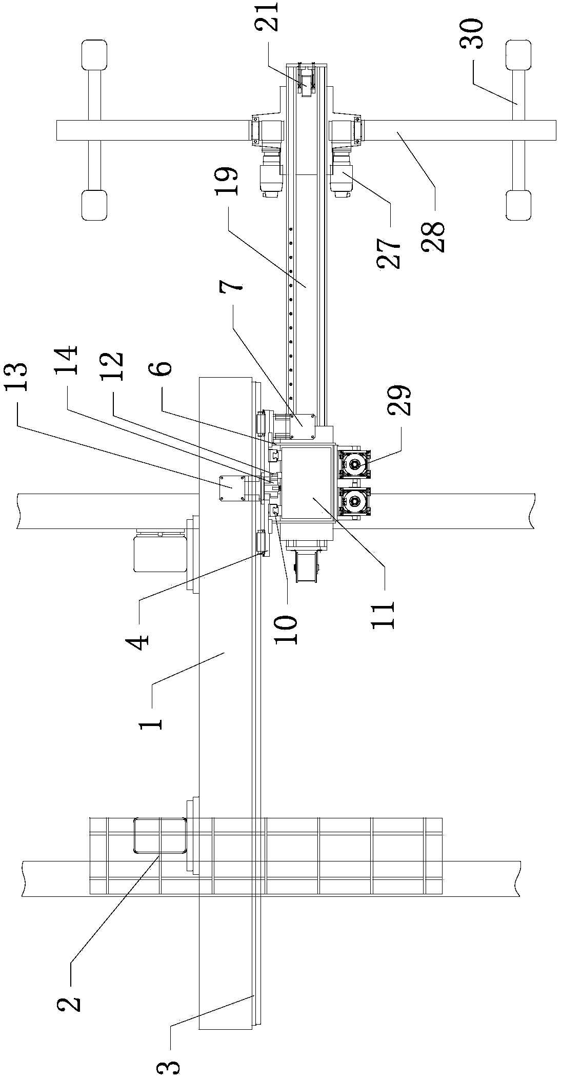 A five-axis handling manipulator