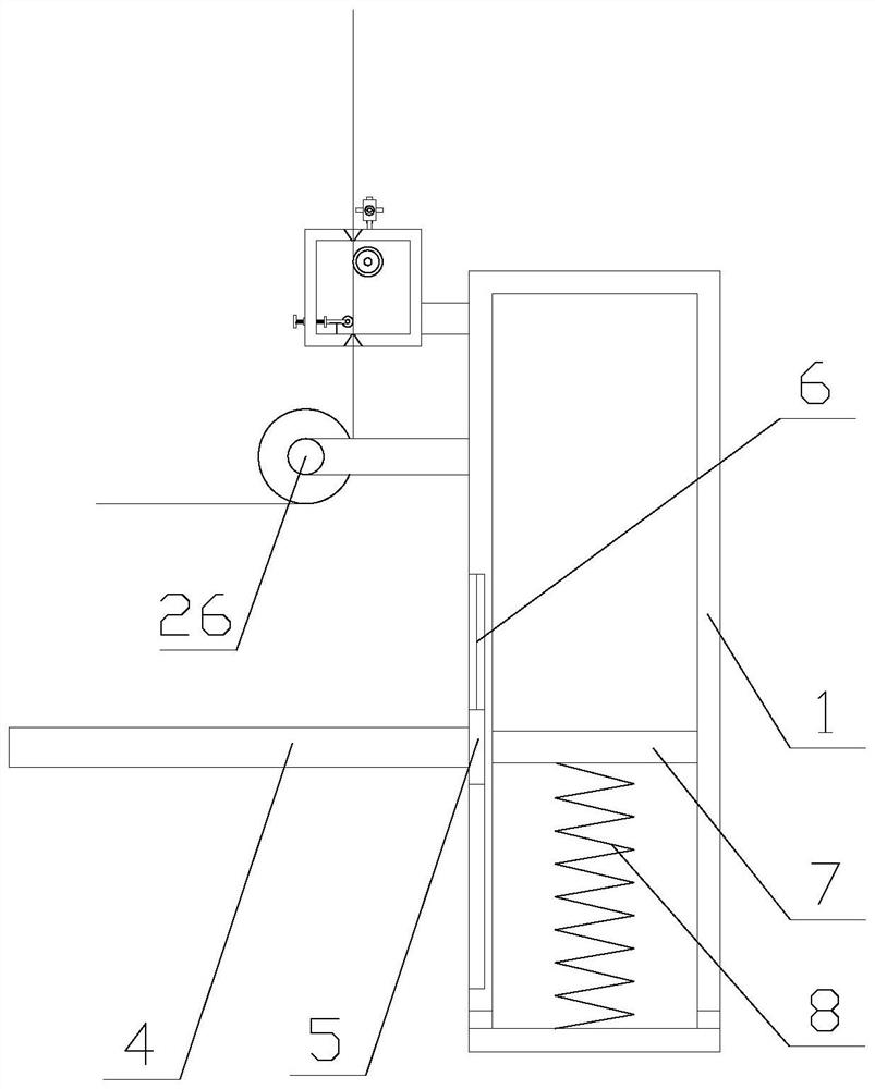 Collecting device for silicon sludge