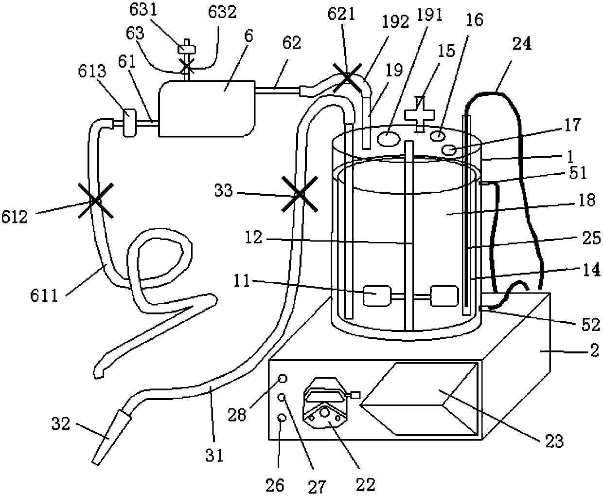 Microbial culture medium preparation device and method and subpackaging method