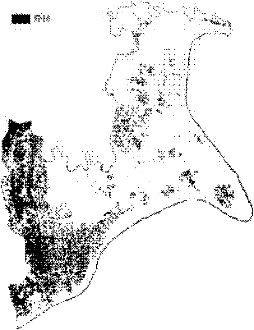 Method for classifying multi-spectral remote sensing data land use based on semi-supervisor manifold learning