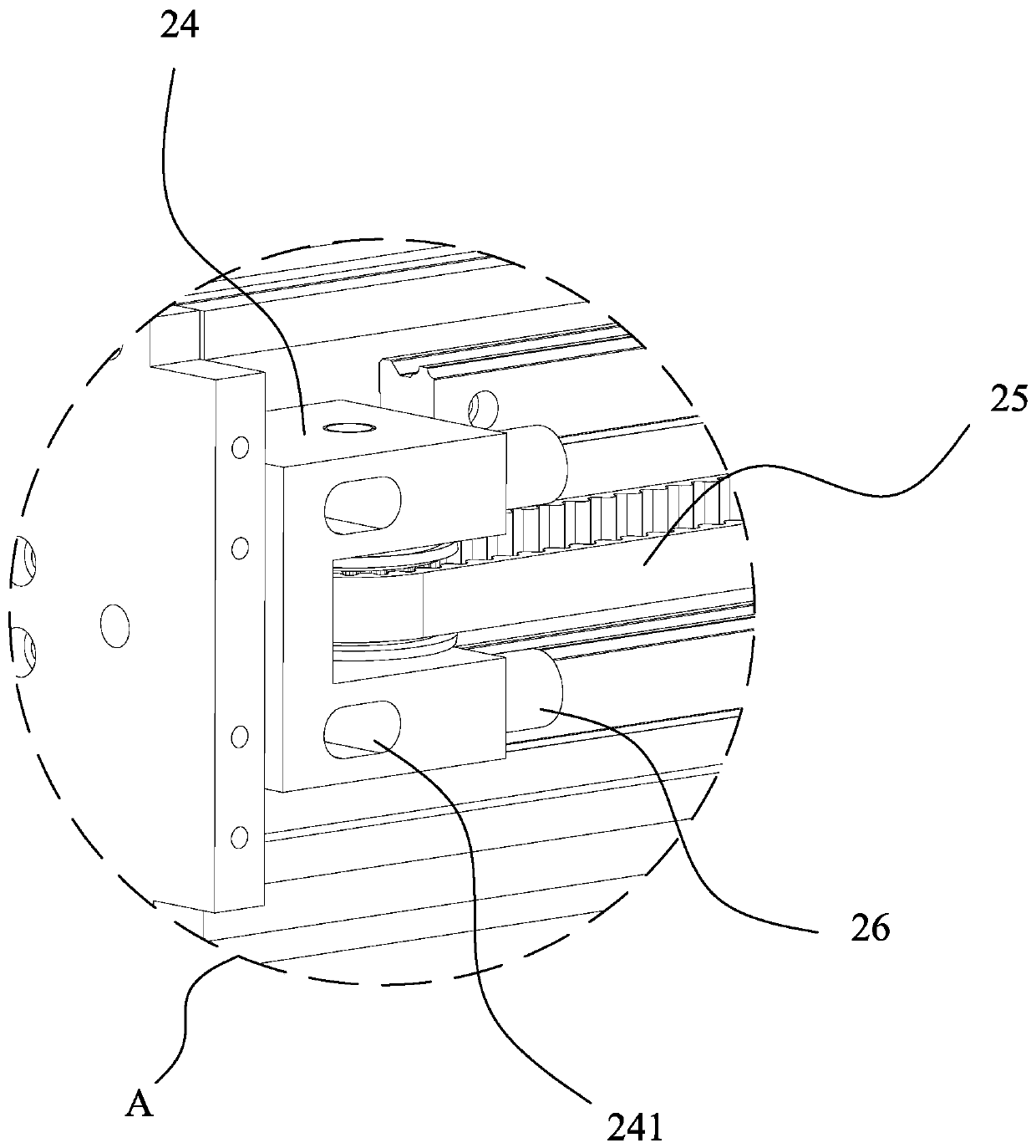 Shell sleeve automatic punching machine