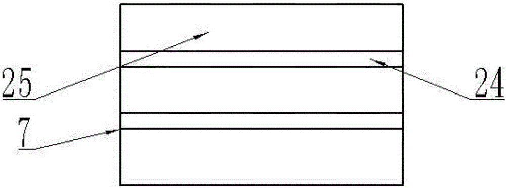 Medicinal material secondary crushing device with material control function