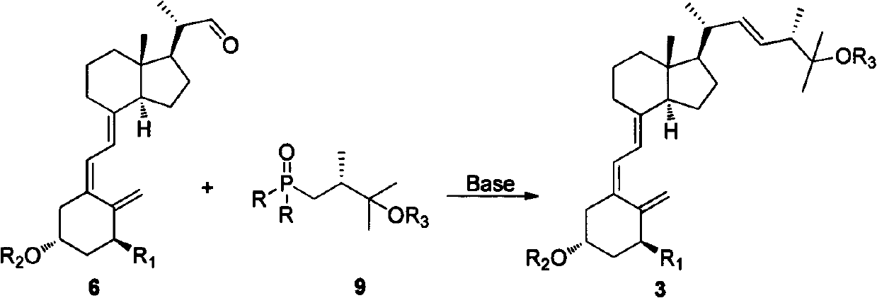 Method for preparing intermediates for synthesizing 25-hydroxyvitamin D2 and 1 alpha, 25-dihydroxyvitamin D2