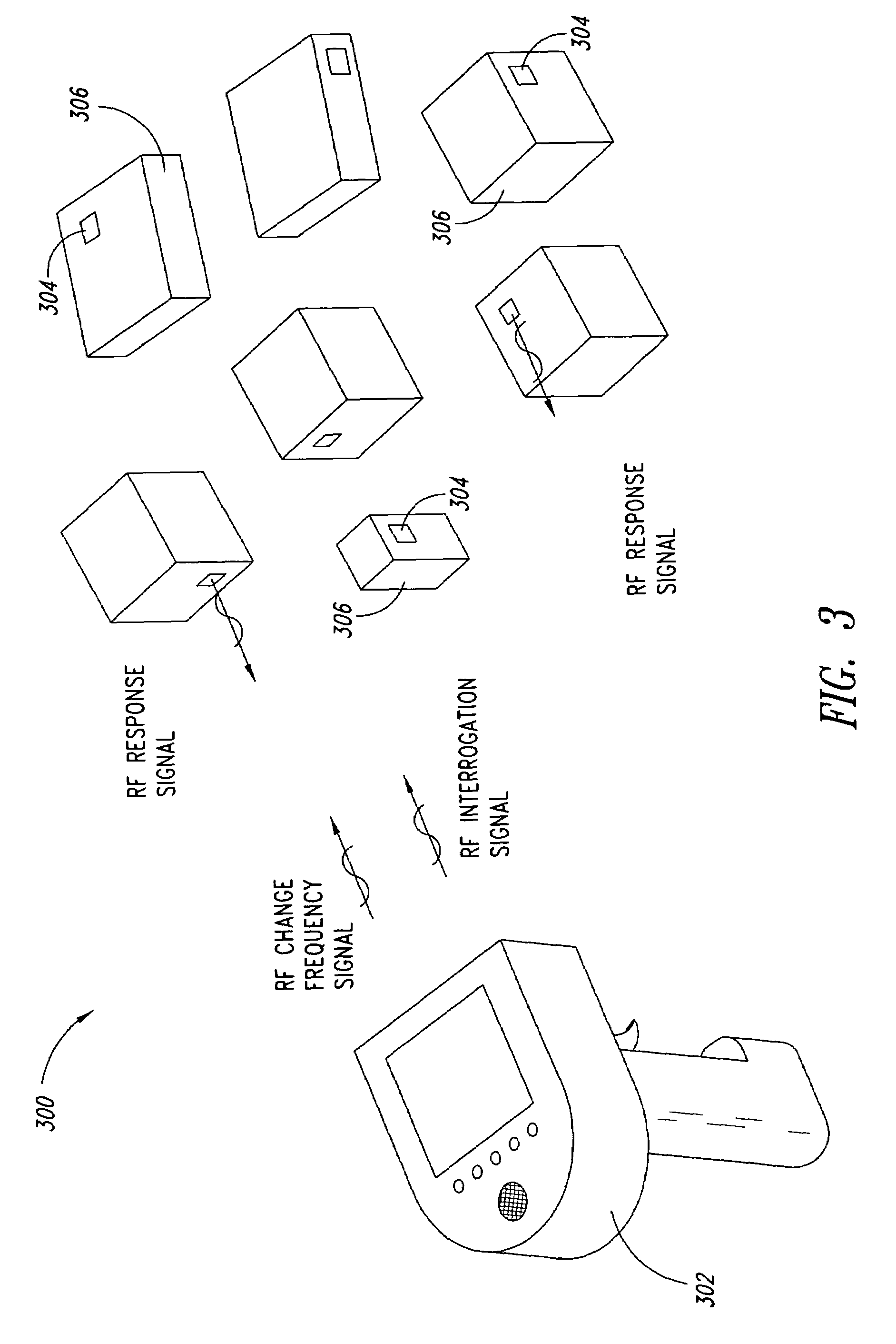 System and method of enhancing range in a radio frequency identification system