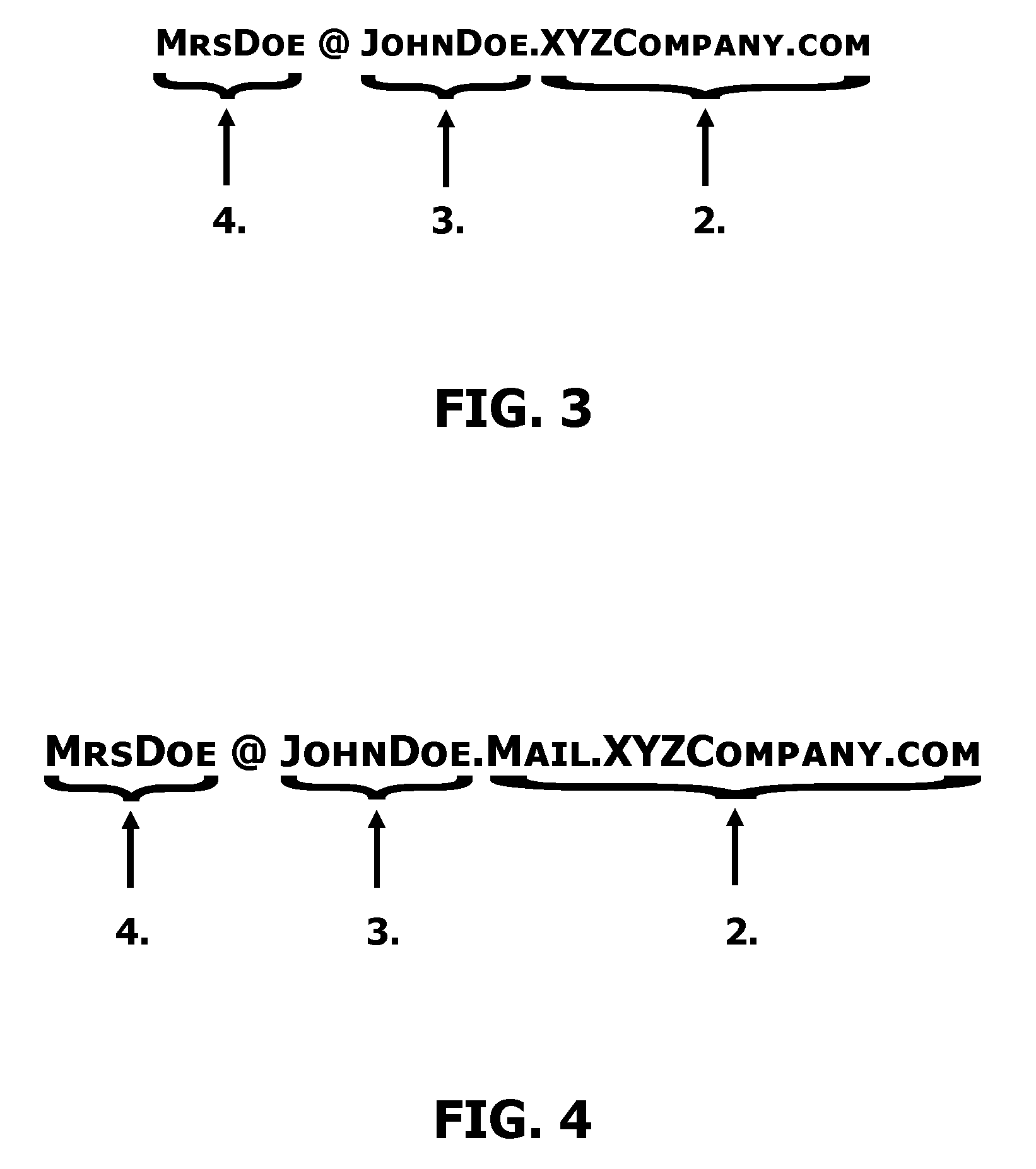 System for processing electronic mail messages with specially encoded addresses