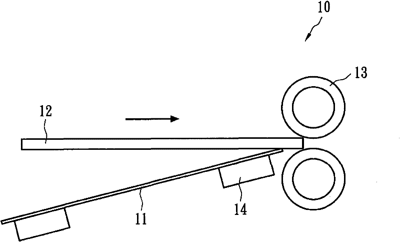 Device and method for attaching polarizing plate