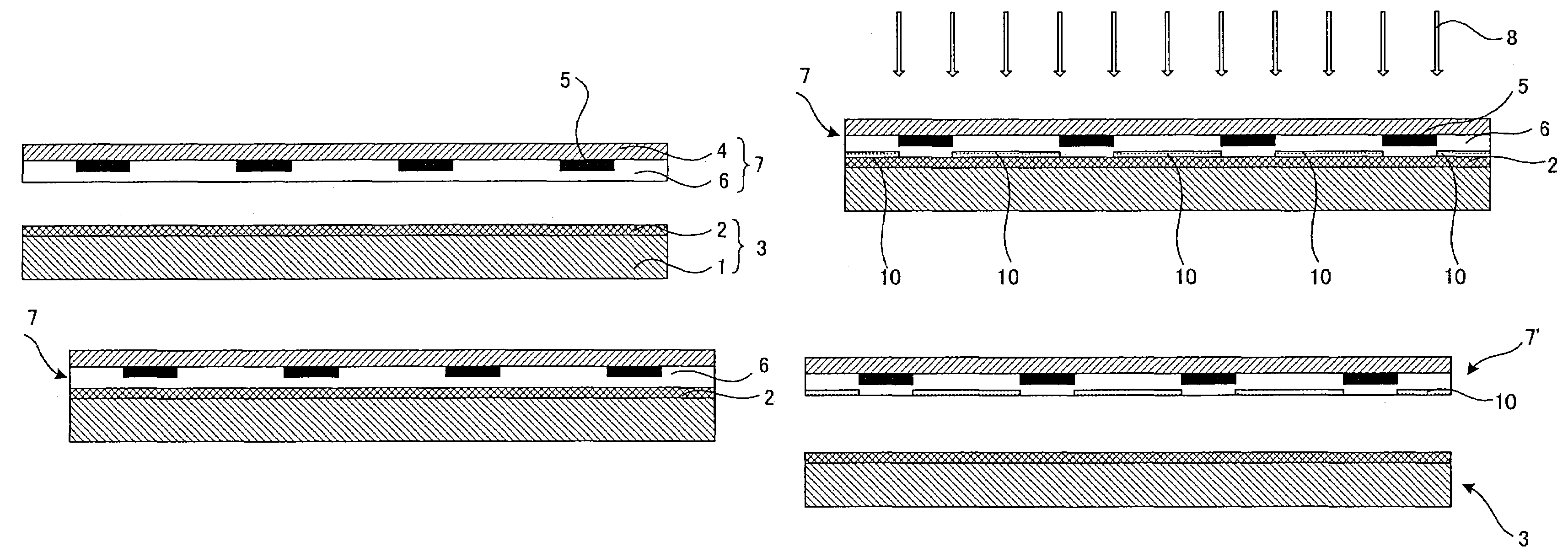 Methods for producing pattern-forming body