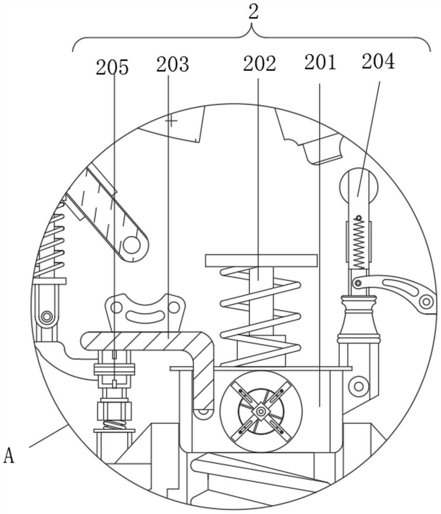 Device for automatically changing exhaust direction according to wind direction to avoid direct blowing for power distribution cabinet