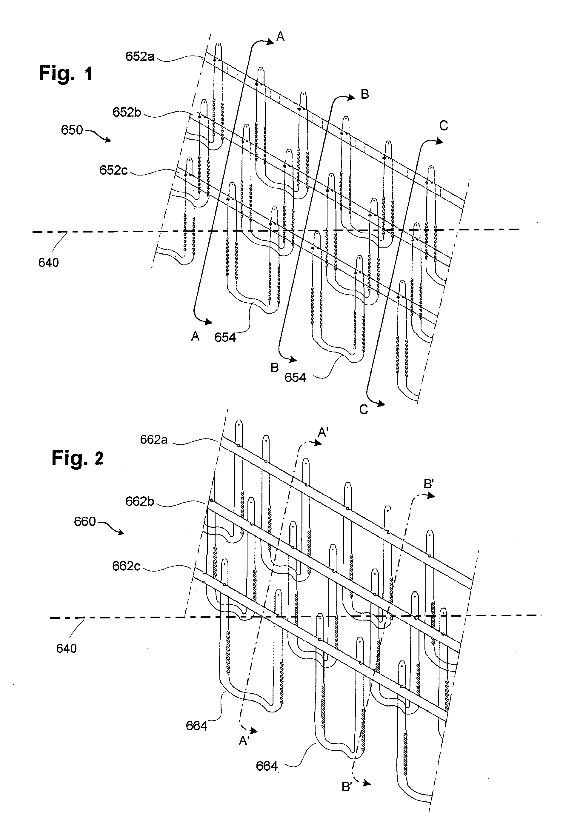 Expandable slide and lock stent