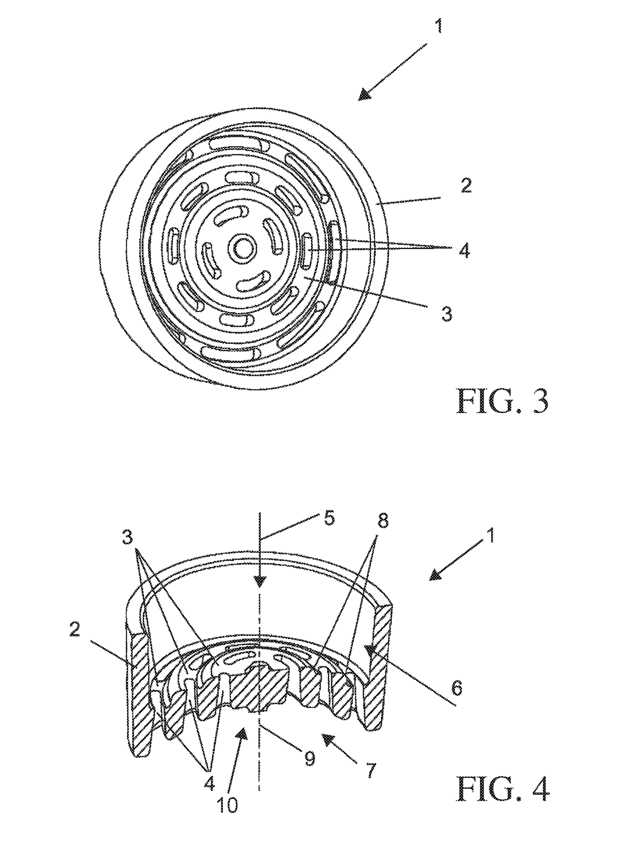 Screen for hydraulic fluid