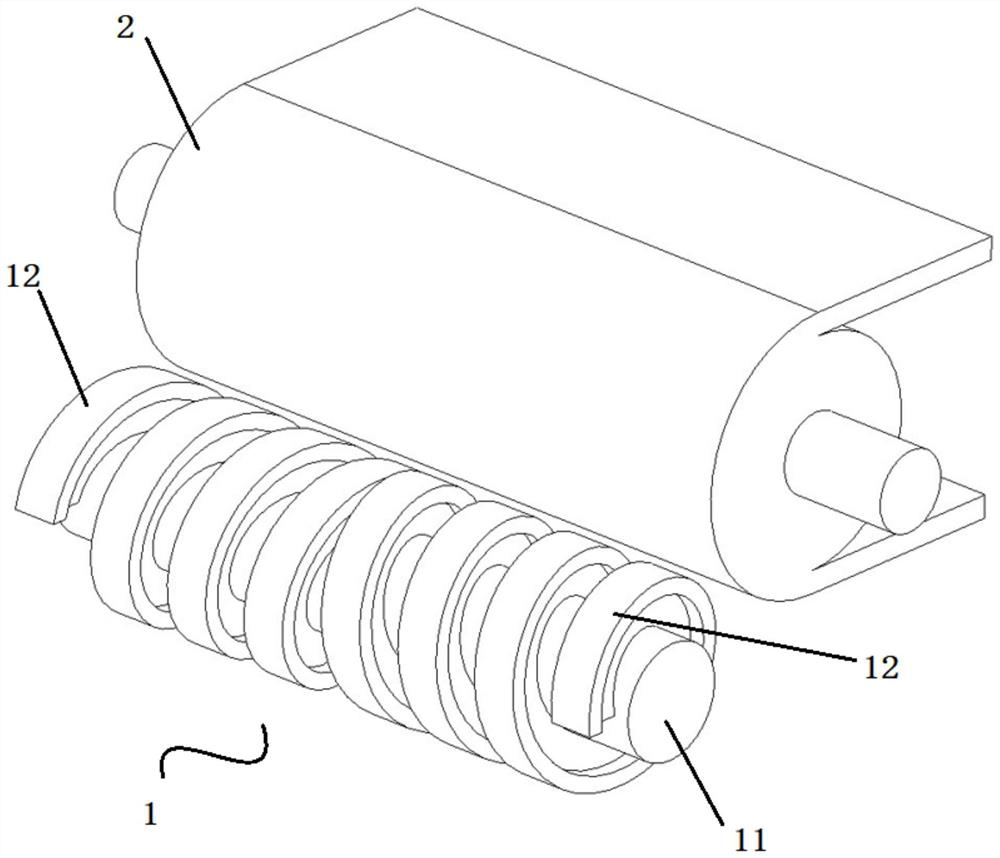 Cut tobacco bulker feeding and homogenizing device