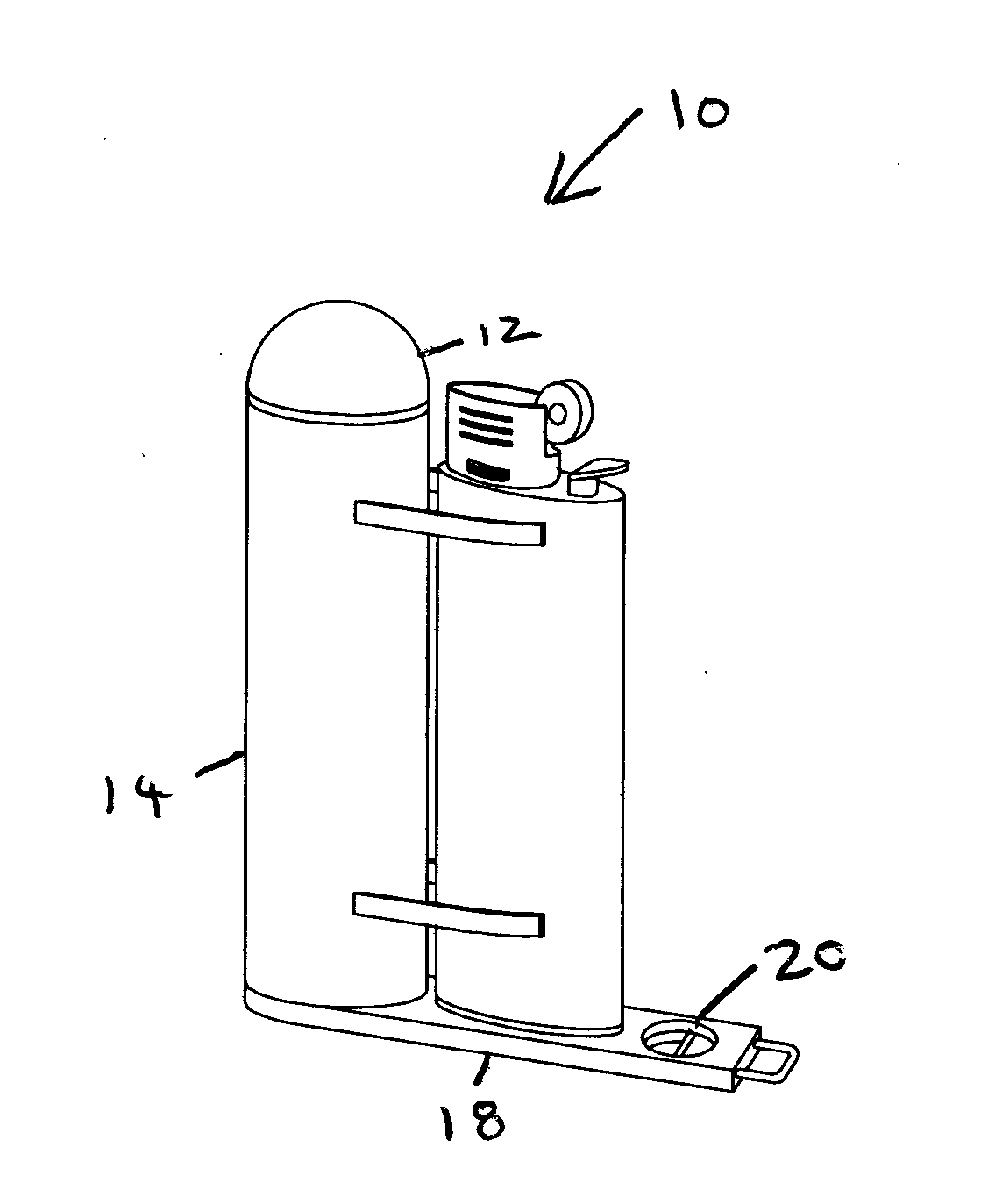 Save a butt cigarette accessory device