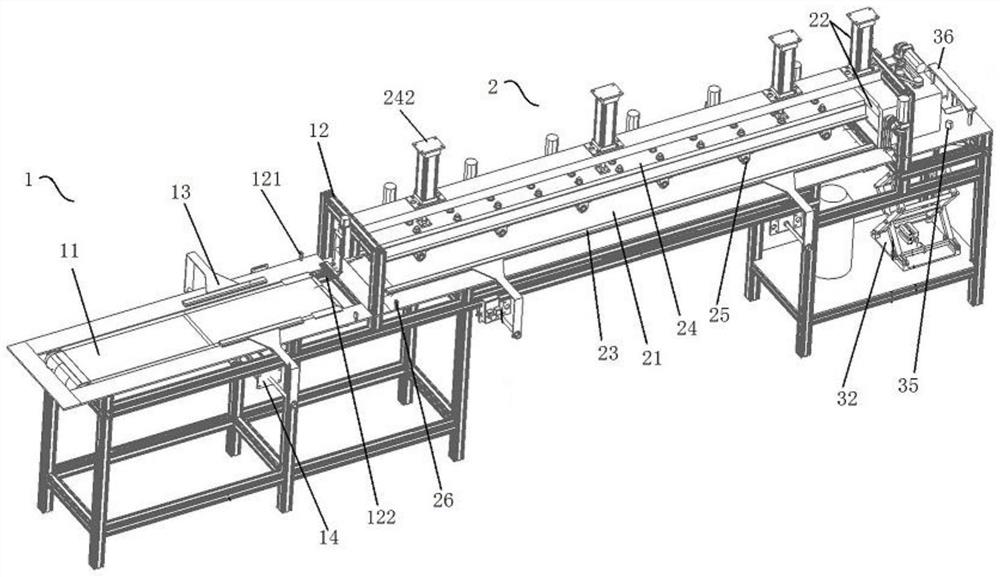 A multi-size automatic fixed-pitch forming wood finger jointing machine