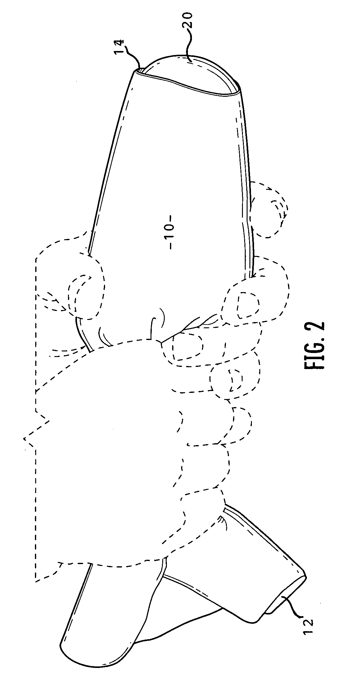 Apparatus and process for delivering a silicone prosthesis into a surgical pocket