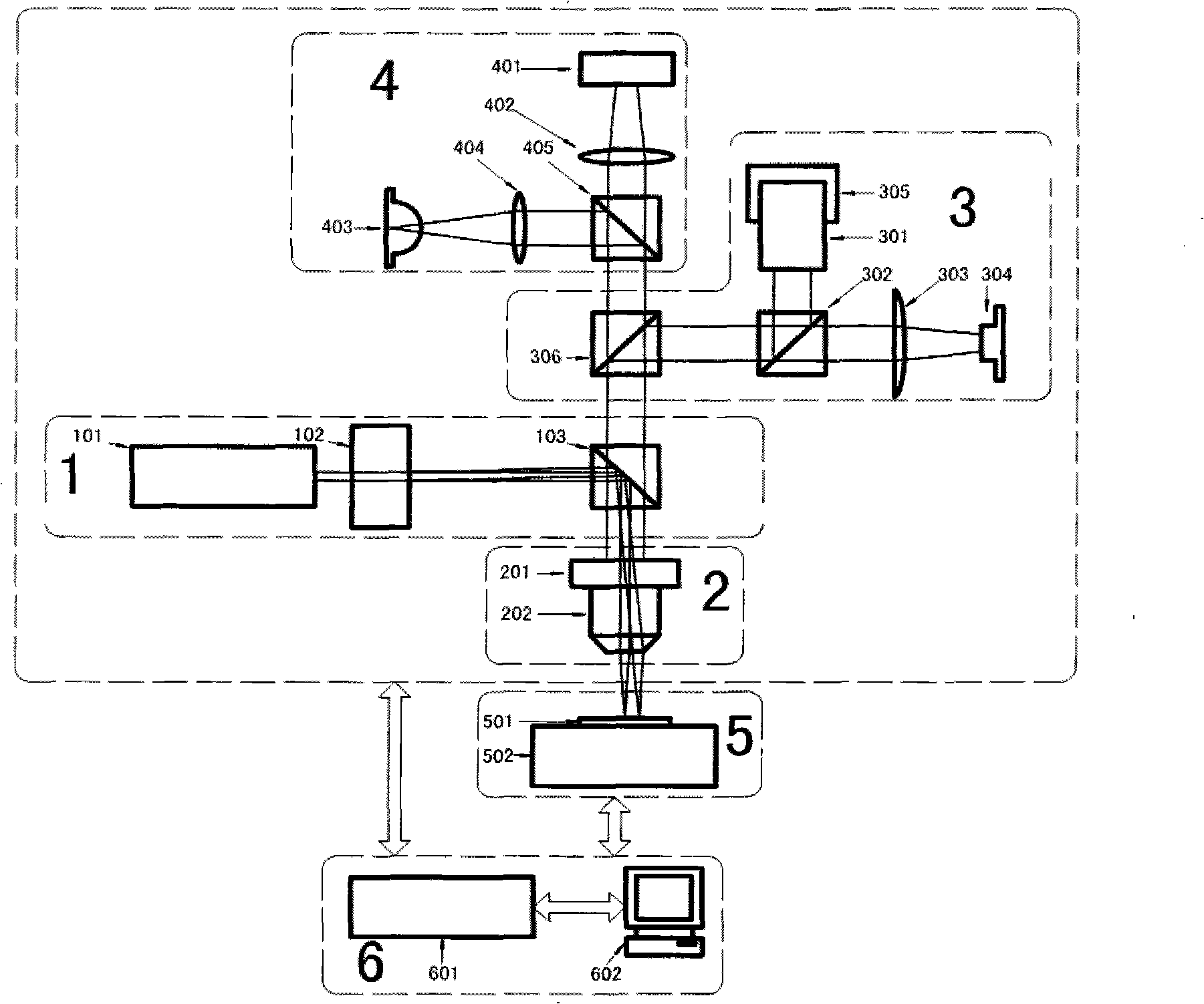 High-speed multi-beam parallel laser direct-writing device