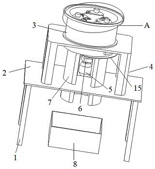 Crushing device used in pretreatment stage of sodium sulphide raw materials