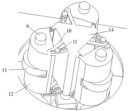 Crushing device used in pretreatment stage of sodium sulphide raw materials